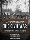 Cover image for A People's History of the Civil War